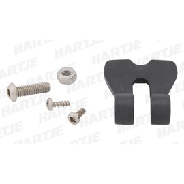 Axa Unisex - Adult Headlight Holders-07102312 Headlight Retainer, Black, One Size