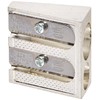 General Pencil Double Hole Sharpener, Silver (GPS2010BP)
