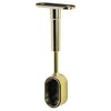 Gedotec Wardrobe Rail Bearing for Ceiling Mounting Wardrobe Rail Holder