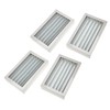 vhbw 4x Filter G4 compatible with Paul Climos 100 DC,