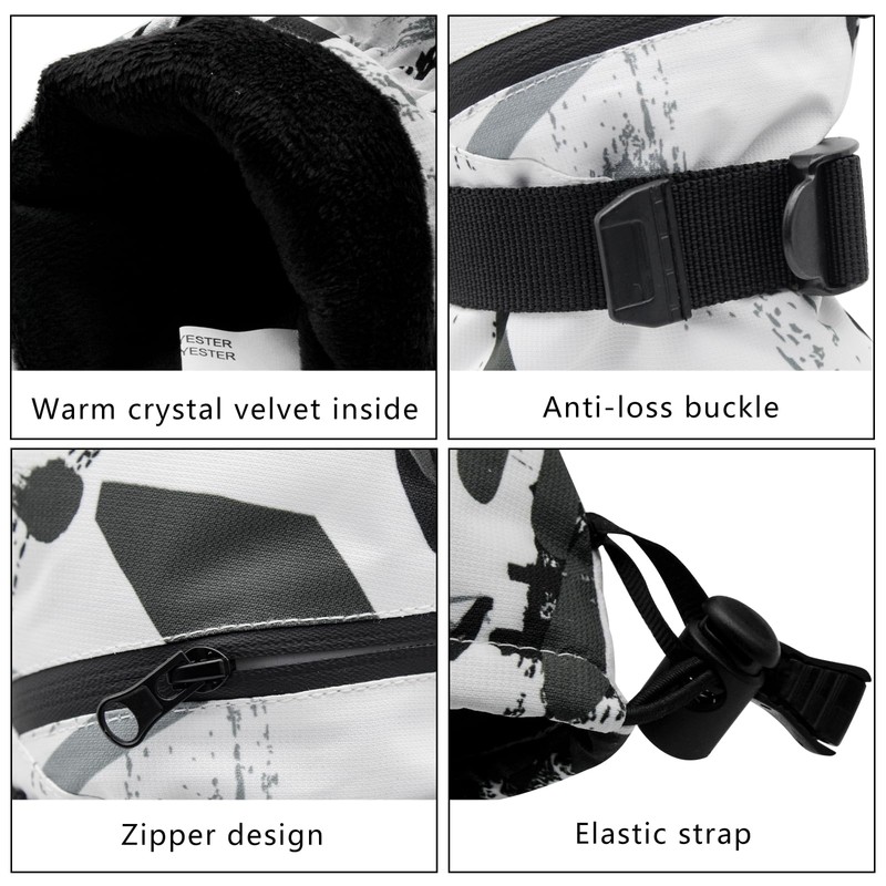 Feelorna Winter Ski Gloves for Men Women, Waterproof Windproof Snow