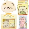 Sumikko Gurashi Neko Bath Gift 3-piece Set Body Sponge Bath Salt, 1 Piece, 1g / 스미코구라시 Sumikko Gurashi 네코 바스 기프트 3종 세트 바디스펀지 입욕제, 1개, 1g