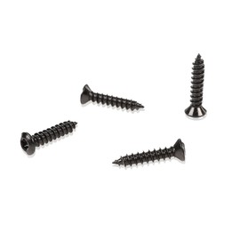 CHEDA Tail Light Tail Lamp Lens Upper Screw to Bumper Compatible with 2005-2013 C6 Corvette Set of 4(Black)