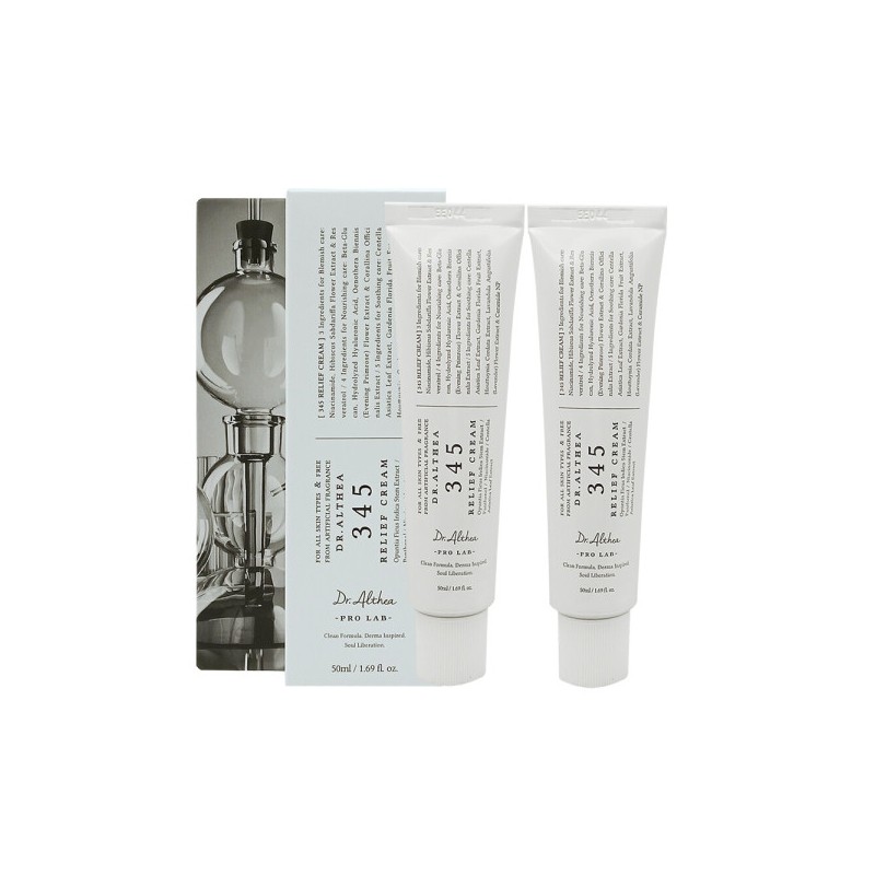 Dr. Althea 345 Relief Cream 50ml + 50ml / 닥터엘시아