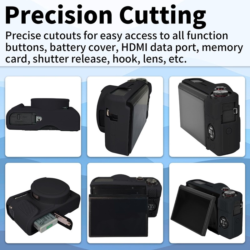 Easy Hood G7X2 Camera Case for Canon PowerShot G7X Mark