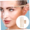Beavorty 3pcs double ended eyebrow pencil Brow Pencil Brown eyebrow