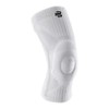 BAUERFEIND Unisex Adult Knee Support, Knee Sports Bandage, All White,