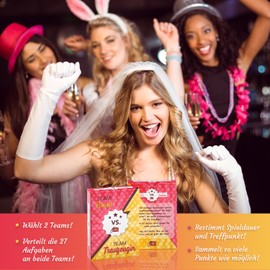 Team Bride vs Team Maid of Honour - Fun Photo Battle Game for Hen Night - Exceptionally Creative Photography Tasks for the Bride and Her Girlfriends - Bachelorette Party