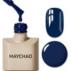 MAYCHAO- Esmalte de uñas en gel azul de 15 ml,