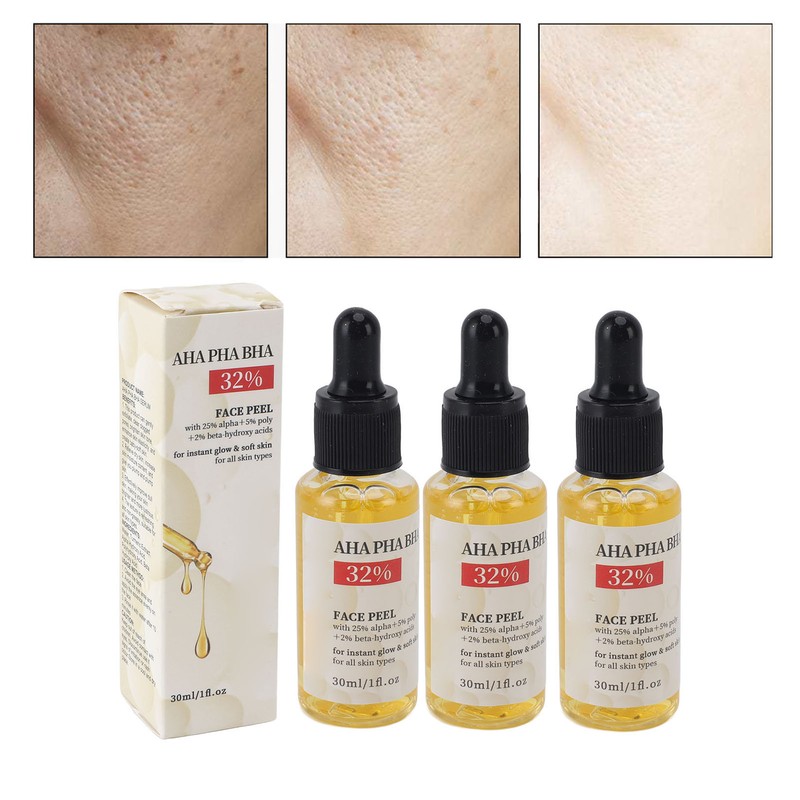 3pcs Fruit Acid Serum 30ml Firming Skin Herbal Extract Oil