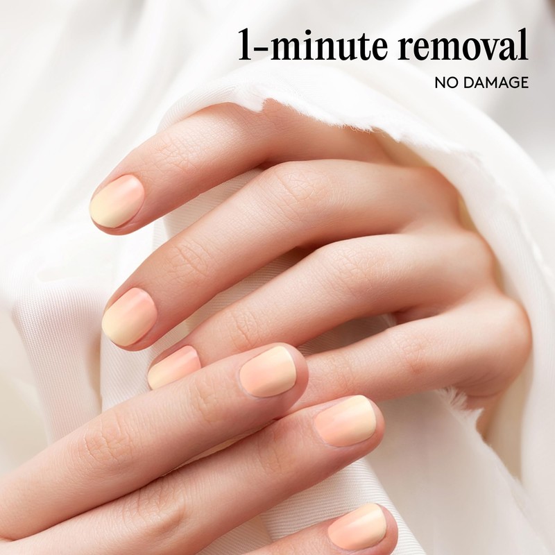 Mylee Gel Nail Wraps [Marshmallow Melt] - 20 Pre-Cured Gel
