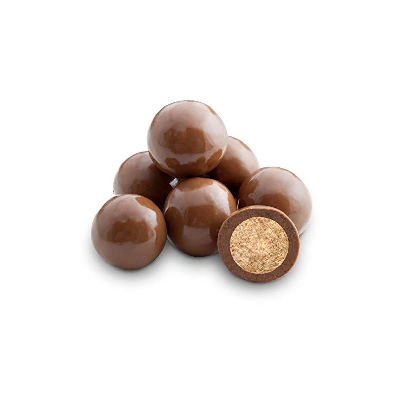 Dulcefina chocolate and Sweets, Milk Choc Skinny Dipper Malt Balls