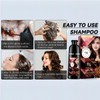 Natural Brown Hair Colour Shampoo 400 ml, Chestnut Brown, Instant