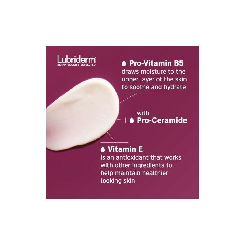 Lubriderm Advanced Therapy Fragrance Moisturizing Lotion with Vitamins E and