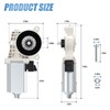 LUBIYACK 80-03129-90 Electric Side Step Running Board Motor Replacement Compatible