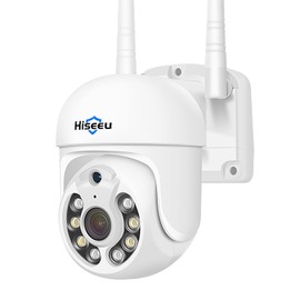 【5 Million Pixels・Network Camera】Security Camera 5x Zoom Pan Tilt IP Camera PTZ 5 Million Pixels Indoor/Outdoor Use Camera Two-Way Audio Motion Detection Alert Notification Remote Surveillance IP66