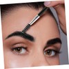 Gel de Agua Cepillo Resistente con Negro Plástico para Cejas