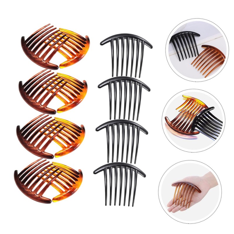 Baluue 12 Peines De Dientes Tocados De 7 Peines Para