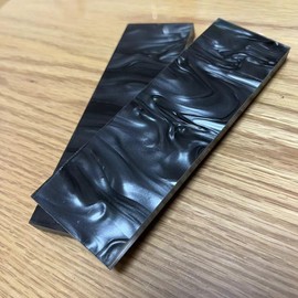 2 Pack Knives Handle Making Material Acrylic Suitable for Laser Cutting Engraving DIY Tools Knife Handle Pistol Gun Handle Decoration