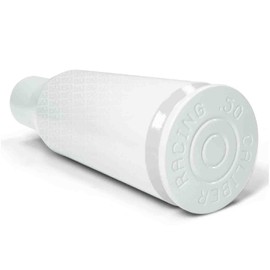 50 Caliber Racing Custom Bullet Shift Knob - White Powdercoat - Compatible with Polaris RZR 570 800 XP1000 900 Bullet Shifter Shift Knob White [5348G1]