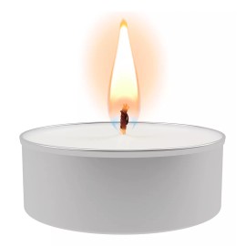 100 Pzs Vela De Té Flotante Sin Aroma Sin Humo Tea Light