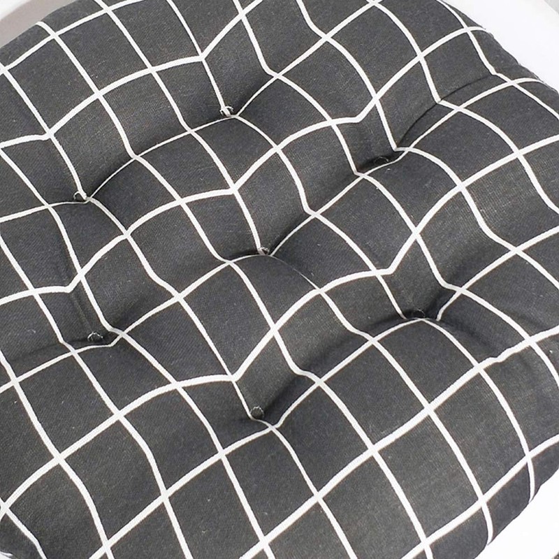 XSlive Round Chair Cushions Seat Cushion Boho Pattern Soft Thick