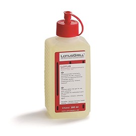 3x LotusGrill Fuel Paste 200 ml Specially developed for low-smoke charcoal grill/table grill