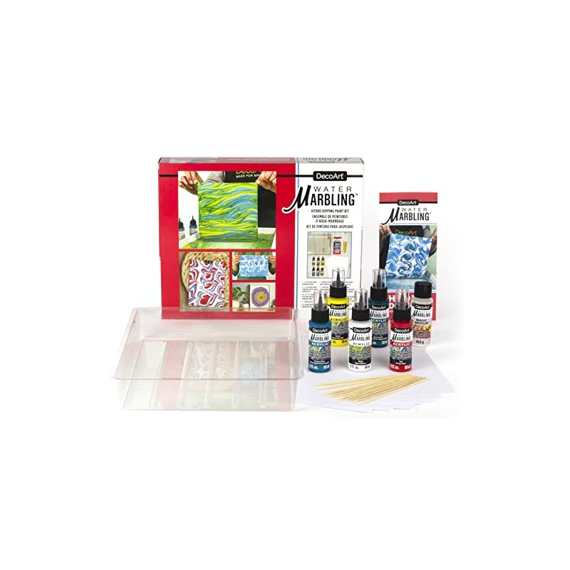 DecoArt Water MARBLING KIT, Multi