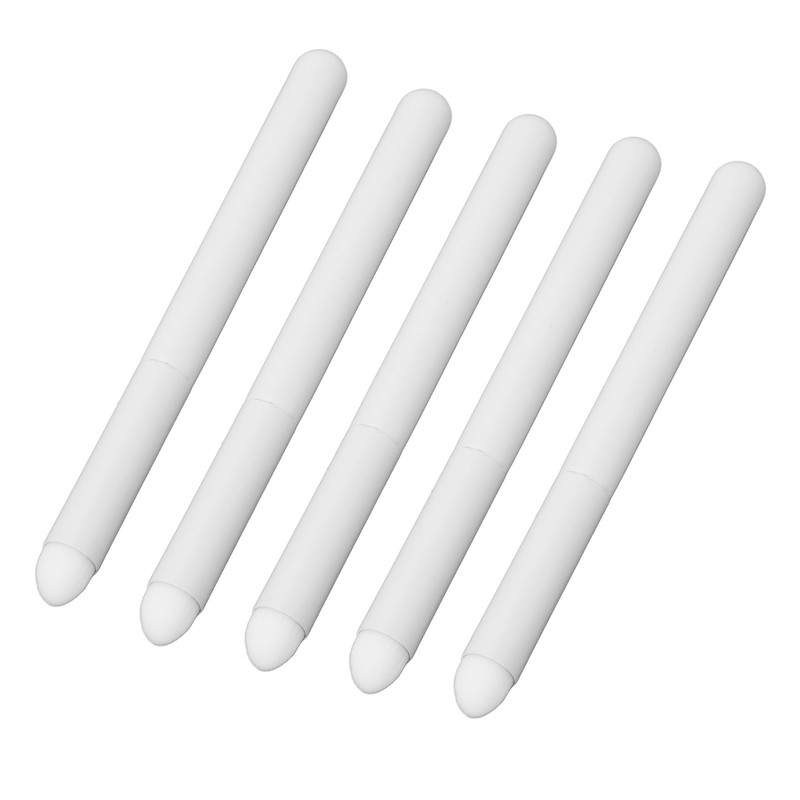 5Pcs Lip Brush Round Head Comfortable Artificial Fibre Makeup Tool