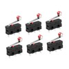 Mobestech 12pcs Micro Lever Roller Switches 250v 5a Spdt 1no