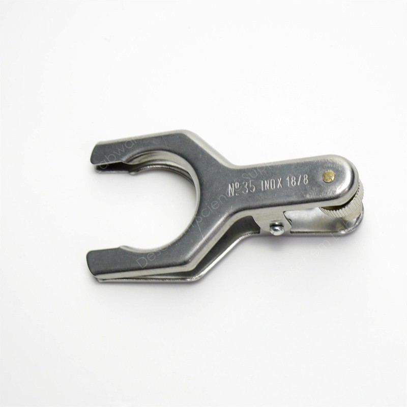 Deschem S35 Stainless Steel Clamp 35/20 35/18 Spherical Joint Glassware