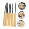 KONTONTY 4pcs Punch Tools for Pottery Clay Sculpture Lightweight Punchers