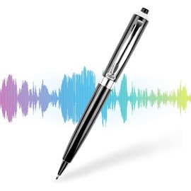 32GB Digital Voice Recorder Pen - Portable Recording Device with Playback, Voice Activated Recorder with Noise Reduction for Interviews/Meeting/Classes, Audio Recorder Transfer File to Computer