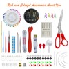 Sewing Kit with Case Portable Sewing Supplies for Home Traveler,
