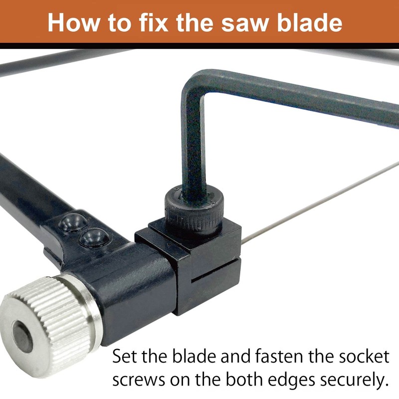 ENGINEER Jeweler's Saw 280mm Projection 100mm Long Cutting Blade (3