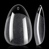 AILLSA Short Almond Nails 504PCS Half Matte Fake Nails Tips