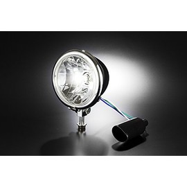 Bike Parts Center 313107 Universal Plated Baetlite Assy H4 Valve 4.5 Inch