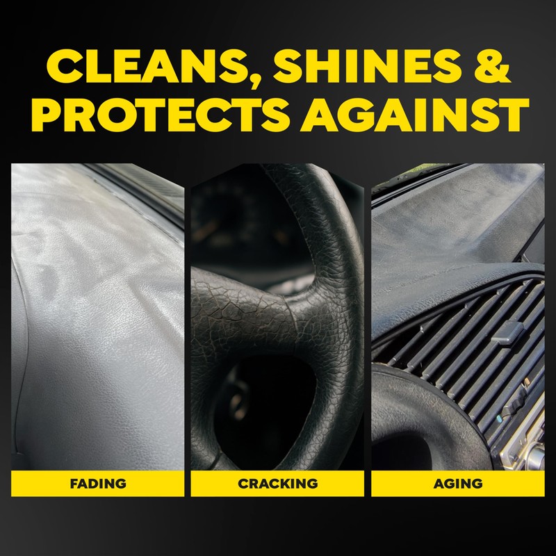 Meguiar's G4016 Supreme Shine Protectant, 16 Oz, Car Interior Cleaner/Protectant