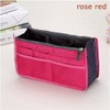 CareforYou® Women Lady Portable Purse Organizer Insert Multi-function Cosmetic Storage