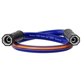 Garlephant garden hose 100 ft x 5/8Inch, Hybrid Rubber water hose 100ft, Durable, Anti-UV, Sturdy, No-Leakage, Lightweight, Flexible, Heavy Duty garden hoses with Swivel Handle