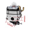 Anxingo 753-1225 Carburetor Replacement for Troy-Bilt TB525CS TB575SS TB26TB TB475SS