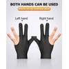 Waaqkid 10 PCS 3 Fingers Pool Glove, Universal Billiards Gloves