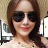 Laurinny Oversized Aviator Glasses for Women Men Fashion Retro Bulk