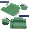 TSJ OFFICE Small Desktop Whiteboard - Glass Dry Erase Board