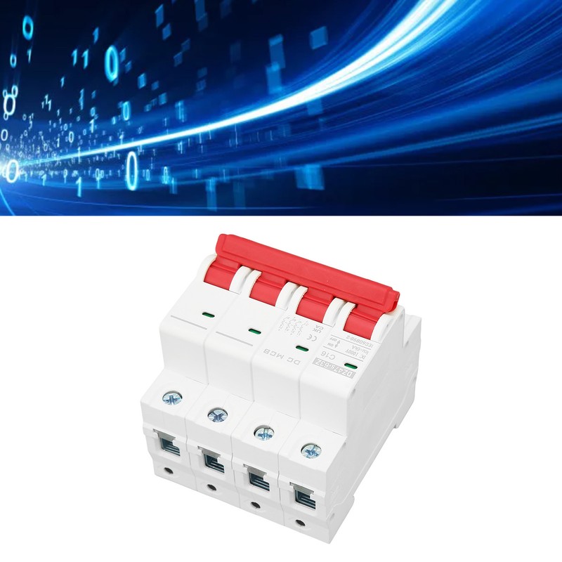 DC Miniature Circuit Breaker 4P Solar PV System 16A DIN