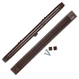 Window Trickle Slot Vent 263mm Brown for uPVC Double Glazing & Timber Windows Reduces Condensation, Damp & Steam in Windows Fully Adjustable
