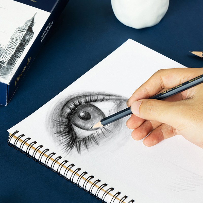 Delhi PAINOLO Sketch Drawing Drawing Pencil Set Black / 파이놀로