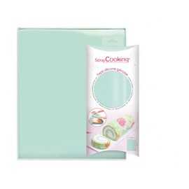 Unbekannt SCRAPCOOKING Kids 3175 Teppich Biskuitboden Silikon 30 * 40 cm Silikon ROSA 30 x 40 x 1 cm