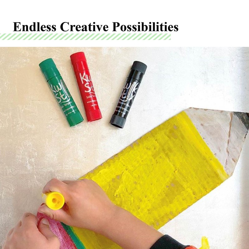 The Pencil Grip Kwik Stix Solid Tempera Paint, Super Quick