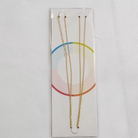 Gold Young Women Necklace Chain Medallion Womanhood Belonging Mormon LDS Pendant